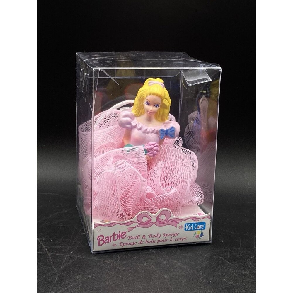 BARBIE Bath & Body Sponge 1997 New In Box Loofah